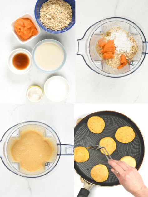 Sweet Potato Oatmeal Pancakes, Sweet Potato Pancakes For Baby, Reid Diet, Sweet Potatoes For Baby, Led Weaning Meals, Baby Led Weaning Meals, Weaning Meals, Sweet Potato Oatmeal, Sweet Potato Pancake