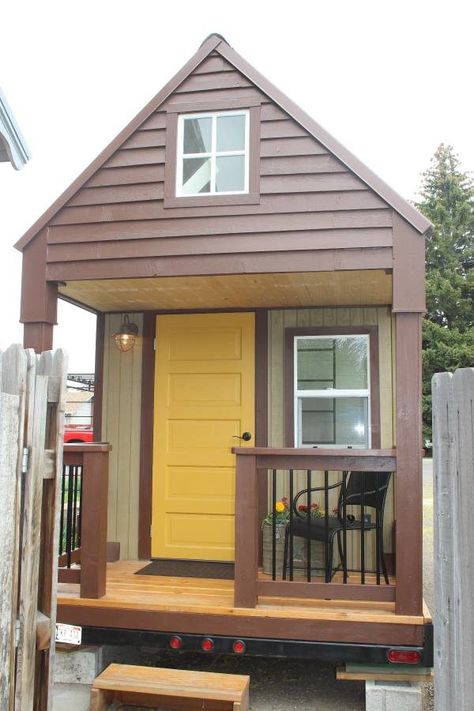 Tiny House For Sale in Rupert 0016 Granny Pod, Tiny House Swoon, Small Cottages, Tiny House Trailer, A Small House, Best Tiny House, Tiny House Listings, Tiny Cabins, Tiny Houses For Sale