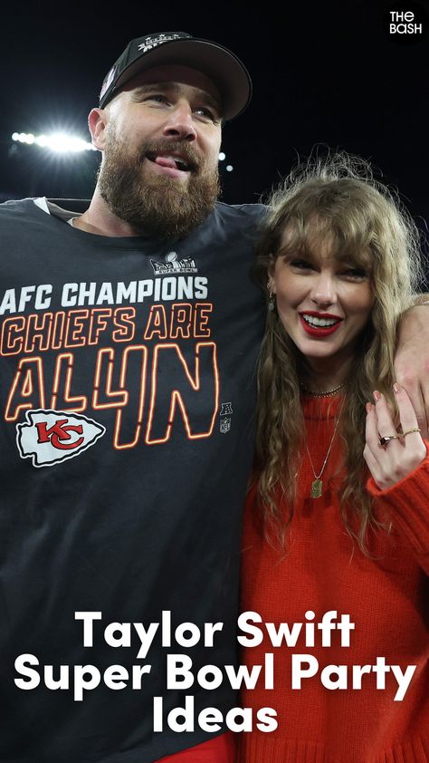 The Kansas City Chiefs are Super Bowl LVIII bound! If you’re a Swiftie as well as a football fan, check out these Taylor Swift Super Bowl party ideas! Plan your Taylor Swift themed Super Bowl party with ideas from The Bash!🎉🏈 #thebash #taylorswift #traviskelce #superbowl #superbowlparty #taylorswiftparty #taylorswiftthemedparty #taylorswiftpartytheme #taylorandtravis #taylorswiftsuperbowlparty #swifties #taylorswiftpartyideas #superbowllviii #superbowlpartyideas Swift Super Bowl, Swiftie Super Bowl Party, Taylor Swift Superbowl, Taylor Swift Football Party, Taylor Swift Themed Super Bowl Party, Taylor Swift Superbowl Party, Chiefs Superbowl Party, Taylor Swift Super Bowl, Taylor Swift Super Bowl Party