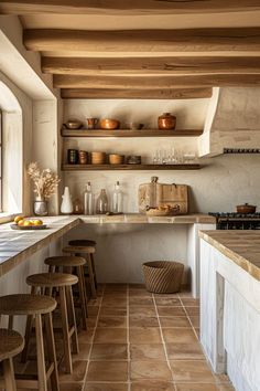 Industrial French Kitchen, Kitchen French Style, Kitchen Palette Ideas, Italian Kitchen Aesthetic, French Country Kitchens Ideas, Italian Inspired Kitchen, Italian Country Kitchen, French Kitchen Design, French Country Color Palette