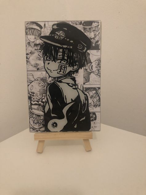 Amane Yugi, Beautiful Boards, Glass Paintings, Glass Painting Designs, Anime Crafts, Business Idea, Hanako Kun, Anime Drawings Tutorials, Art Drawings Sketches