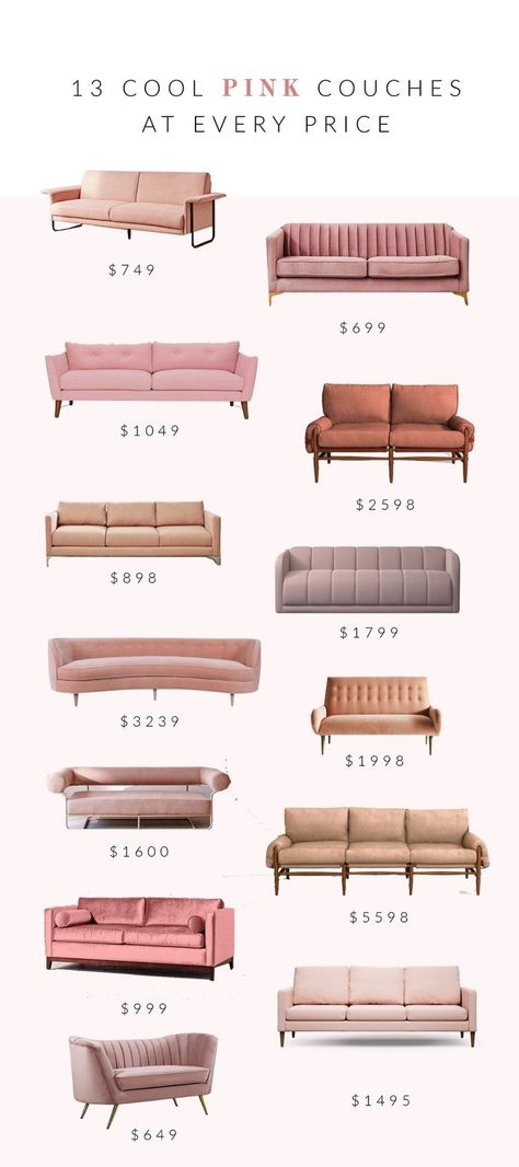 Pink Couches, Pink Decor Ideas, Apartment 2023, Personal Room, Bali Interiors, Couch Ideas, Pink Couch, Pink Office, Office Chair Design