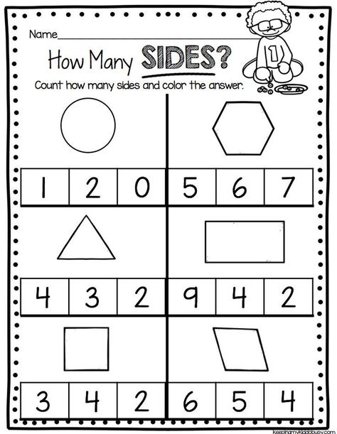 GEOMETRY - Kindergarten worksheets and activities - Math Centers - Common Core Kindergarten Math Units and Lesson Plans #kindergarten #kindergartenmath #kindergartengeoemtry #kindergartenmathcenters Kindergarten Geometry, Prek Activities, Homeschool Preschool Activities, Math Sheets, Geometry Worksheets, Homeschool Worksheets, Math Centers Kindergarten, Kids Worksheets Preschool, Kindergarten Readiness