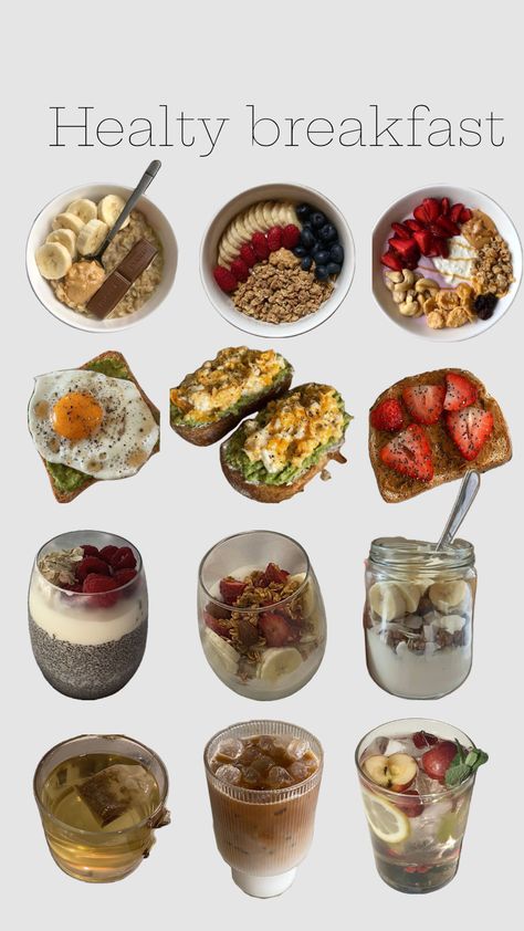 #fyp #foryou #food #breakfast #healthy Meal Aesthetic, Healthy Food Inspiration, Breakfast Healthy, Healthy Food Dishes, Food Breakfast, Healthy Lifestyle Food, Healthy Food Motivation, Sweet Snacks Recipes, Healthy Sweets Recipes