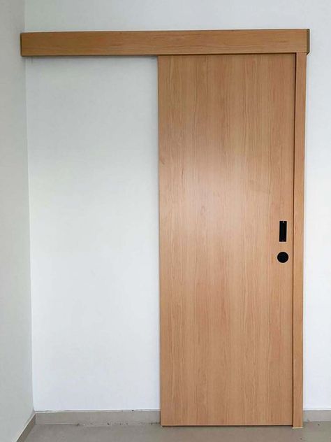 Sliding Doors With Lock, Slide Door Wood, Sliding Door Bedroom Small Spaces, Sliding Door With Lock, Wooden Sliding Door, Sliding Bathroom Door, Timber Sliding Doors, Sliding Door Lock, Wooden Sliding Doors