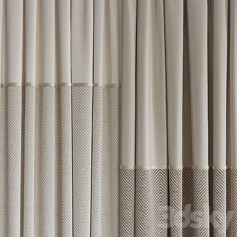 Set of curtains 109 - Curtain - 3D model Curtain Designs Modern, Blinds And Curtains Living Room, Curtains Holder, Luxury Curtains Living Room, Curtains Living Room Modern, British Interior, Gray Diamond, Luxury Curtains, Stylish Curtains