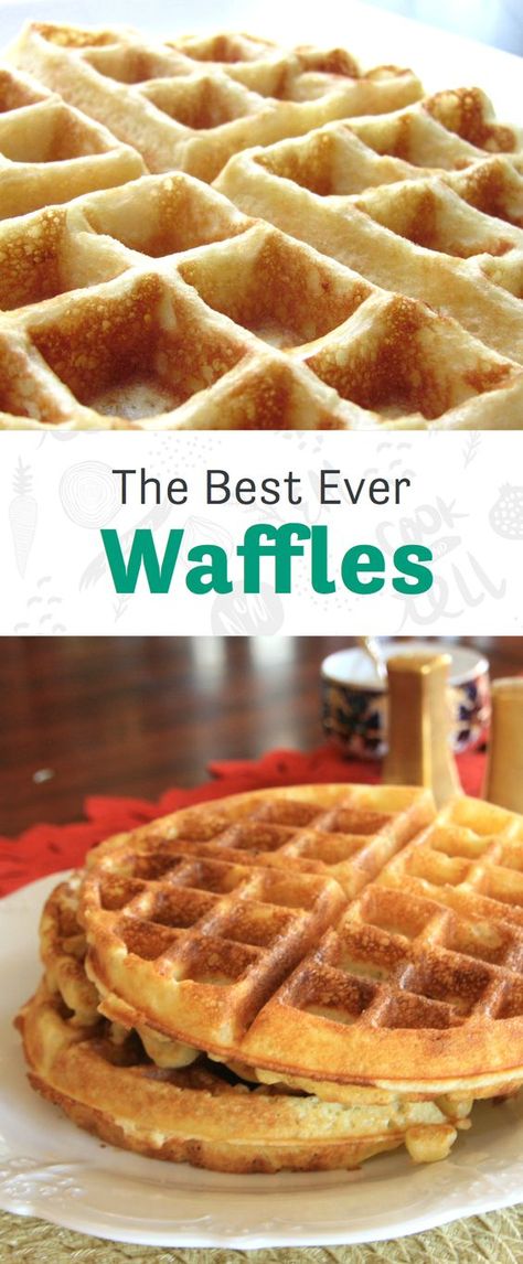 Best Waffles, Waffle Iron Recipes, Better Breakfast, Waffle Maker Recipes, Get Up Early, Waffles Recipe, Iron Recipes, Waffle Iron, Waffle Recipes