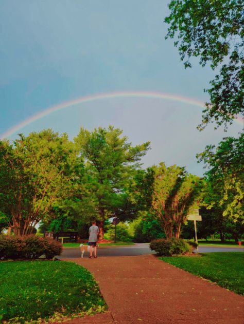 #rainbow #rain #summer #outside #aesthetic #preppy Preppy Outside, Preppy Background Park, Preppy Mountain Aesthetic, Preppy Rainbow Widget, Preppy Trampoline Park, Rain And Rainbow Aesthetic, Build A Bear Outfits, Bear Outfits, Build A Bear