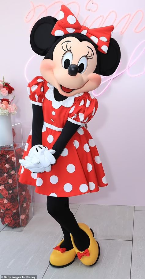 Cute Minnie Mouse Costume, Minnie Mouse Outfit, Halloween Costumes Minnie Mouse, Minnie Mouse Red Dress, Mini Mouse Dress, Fitted Disney Minnie Mouse Dress, Minnie Mouse Princess Dress For Dress-up, Minnie Mouse Doll, Minnie Outfit