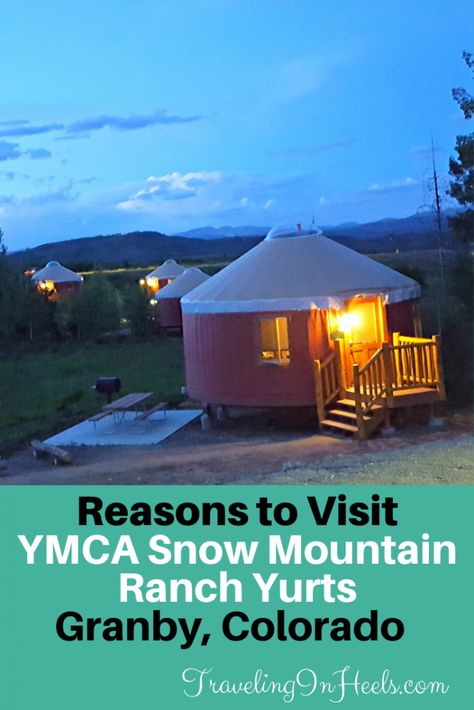 Snow Mountain Ranch Yurts Snow Mountain Ranch Colorado, Granby Colorado, Travel America, Mountain Ranch, Colorado Adventures, Visit Usa, Vacation Itinerary, Colorado Vacation, Virtual Travel