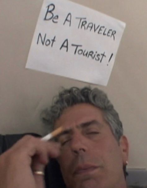 Anthony Bourdain, A Sign, The Wall, A Man, Wall, On Instagram, Instagram