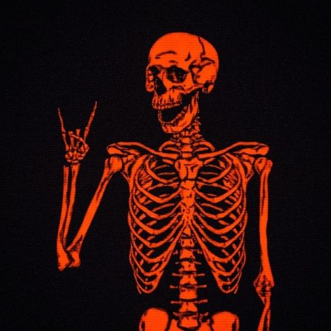 Orange Skeleton Aesthetic, Orange Spooky Aesthetic, Halloween Album Cover, Skeleton Pics, Halloween Widget, Widget Pictures, Dirk Strider, Locked Tomb, Phone Widget