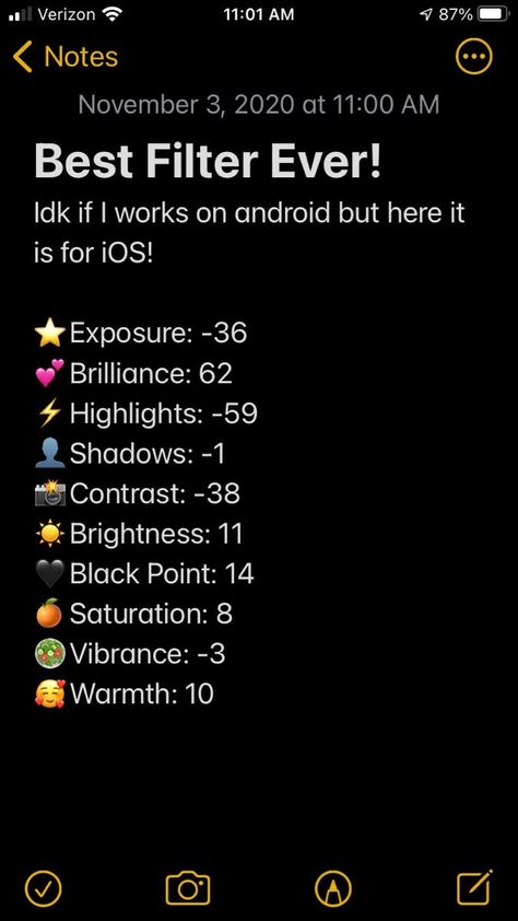 Iphone Edit Filters Aesthetic, Ios Filter Edit Aesthetic, Ios Picture Editing, Ios Camera Roll Edit, How To Take Asthetic Picture, Low Exposure Aesthetic Filter, Ios Filter Edit, Ios Photo Edit, Iphone Camera Edit
