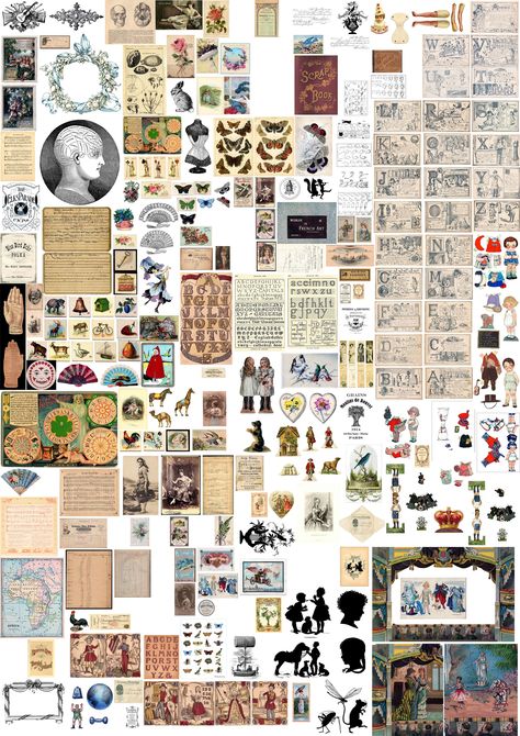 A Second Poster Of Miniature Printables - Print Off At A3 Size For Victorian Early C20th Dolls House Designs … 25D Miniature Printables 1:12, Dollhouse Printables 1:12, Free Miniature Printables 1:12, Doll House Printables, Mini Printables, Mini Posters, Miniatures Diy, Barbie Dolls Diy, Dollhouse Printables