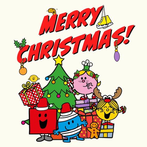 Wish You A Merry Christmas, Mindmap Ideas, Mr Men Little Miss, Gift Wrapping Inspiration, A Very Merry Christmas, Mr Men, Christmas Card Design, Very Merry Christmas, Aesthetic Themes