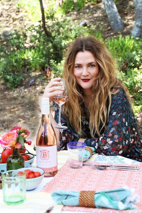 Drew Barrymore: "I Want to Be the Rock That Floats" Drew Barrymore Hair, Drew Barrymore Style, Santa Clarita Diet, Foxy Brown, Santa Clarita, Drew Barrymore, Wild Child, Flower Beauty, Popsugar