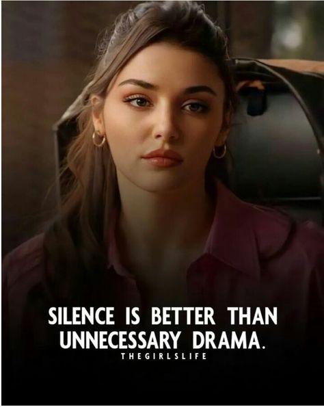 Sigma Girl Quotes, Strong Woman Quotes Truths, Quotes About Girls, Aesthetic Memories, Girls Attitude Quotes, Bold Quotes, Normal Quotes, Get A Life Quotes, Cute Picture Quotes