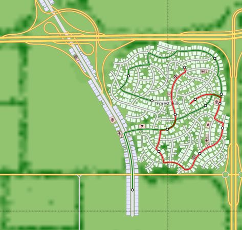 City Skylines Road Layout, Cities Skylines Road Layout, Cities Skylines Layout Ideas, Road Architecture, City Builder Games, City Skylines Game, We Built This City, Cities Skylines, Urban Design Concept