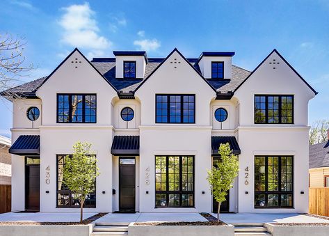 New Pricing: Nest Executive Townhomes in Hillhurst by Section23 | Section 23 Town House Plans, Row House Design, Arch Designs, Small Apartment Building, Home Interior Ideas, Townhouse Exterior, Luxury Townhouse, Apartment Exterior, Duplex Plans