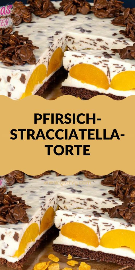 Stracciatella Cheesecake, Food Inspiration, Sweet Recipes, Tart, Cake Recipes, Sweet Tooth, Food And Drink, Baking, Cake