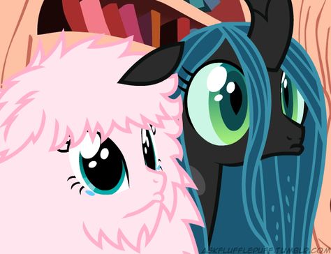 Goth Fluttershy, Fluffle Puff, Fluffy Puff, Queen Chrysalis, Pony Pictures, Scary Dogs, Baby Mine, Sonic Funny, Mlp Fan Art