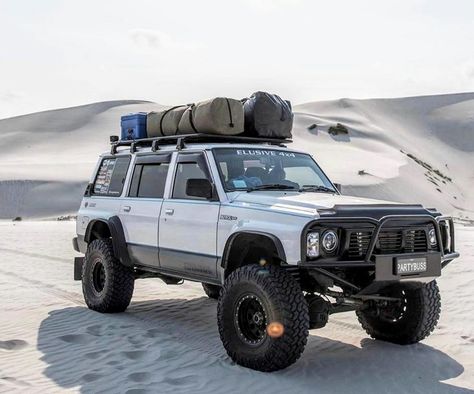 Nissan Patrol Overland, Nissan Gq Patrol, Y60 Patrol, Patrol Nissan, Gq Patrol, Nissan 4x4, Patrol Car, Tactical Truck, Adventure Car