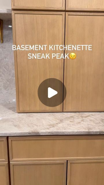 René Ceretto| Home Decor,Interior Design, & Lifestyle on Instagram: "I wanted to share a little sneak peak of our basement kitchenette. ☺️ We are on the final stretch of our basement project and I am extremely hopeful that it will be completed and ready to share by the end of the month or early April! God sure is teaching us patients with this project! We have ran into probably every bump in the road but I am happy to say that things are moving up from here! More reels and photos to come!! 

Follow along @pleasantlybuilt to see the final reveal🤩

#basement #basementproject #home #renovation #homerenovation #basementremodel #basementdesign #kitchencabinets #cabinet #countertops" Kitchenette Basement, Basement Kitchenette, Basement Design, Basement Remodeling, Sneak Peak, Decor Interior Design, I Am Happy, Home Renovation, Bump