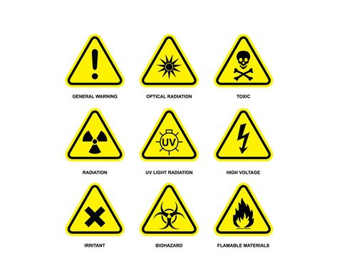 Danger Symbol, Suitcase Dollhouse, Characters References, Hazard Symbol, Sign Drawing, Trail Life, Tattoo Design Drawings, Danger Sign, Vector Graphics