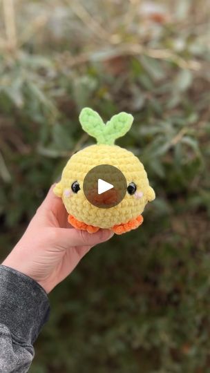 15K views · 2K reactions | Look at how squishy he is 🥹

This pattern also has a frog and strawberry hat option! I think I need to make a couple more 🐸🍓

Pattern by @_stitched_creations @lavender._.crochet 

Tags
#crochet #crochetplushie #crochettoys #crochetlover #giftideas #shopsmall #fiberart #yarnaddict #farmhousenursery #smallbusiness #plushie #cute #kawaii #kawaiicrochet #crochetoftheday #crochetpattern #freepattern #crochetduck #duckstuffedanimal #duckplushie #stressball #duck #easterbasket #handmadetoys #crochetcommunity #crochetersofinstagram #stuffedanimals | Callie • Knots & Snuggles | knight_thepit · Original audio Stressball Crochet Pattern Free, Frog And Strawberry, Crochet Tags, Lavender Crochet, Duck Stuffed Animal, Strawberry Hat, Farmhouse Nursery, Kawaii Crochet, A Frog