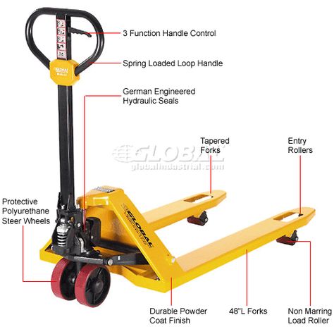 Best Value Pallet Jack Truck 5500 Lb. Capacity 27 x 48 Pallet Jack, Craft Studio, Business Day, Material Handling, Forks, Vacuum Cleaner, Trucks, Ships, Quick Saves