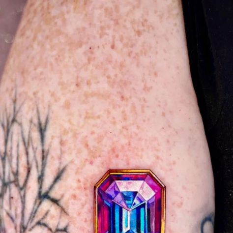 Alexandrite Tattoo, Pink Plastic, Tatting, Ruby, Opal, Gems, Tattoos, Pink, On Instagram