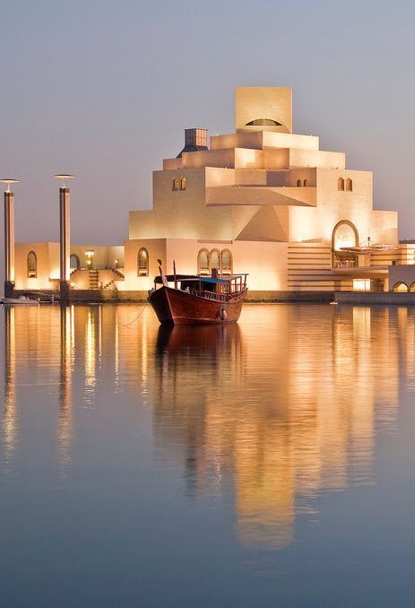 Islamic Art Museum Doha, Qatar Museum Of Islamic Art, Museum Of Islamic Art Doha, Islamic Museum, Ieoh Ming Pei, Arabian Nights Aesthetic, Islamic Art Museum, Museum Of Islamic Art, متحف فني