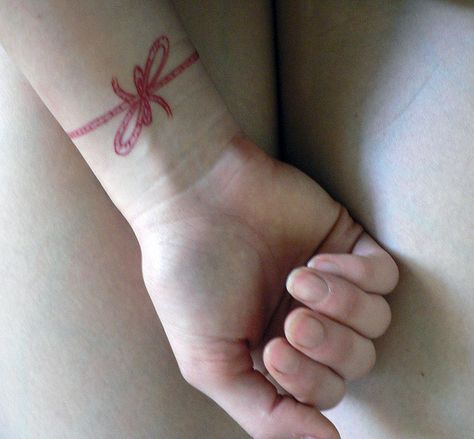 Ribbon String Tattoo Ideas, Red String Tattoo, String Tattoo, Red String Of Fate, Drawing Designs, Easy Bake, Soul Mates, Chinese Mythology, Red String