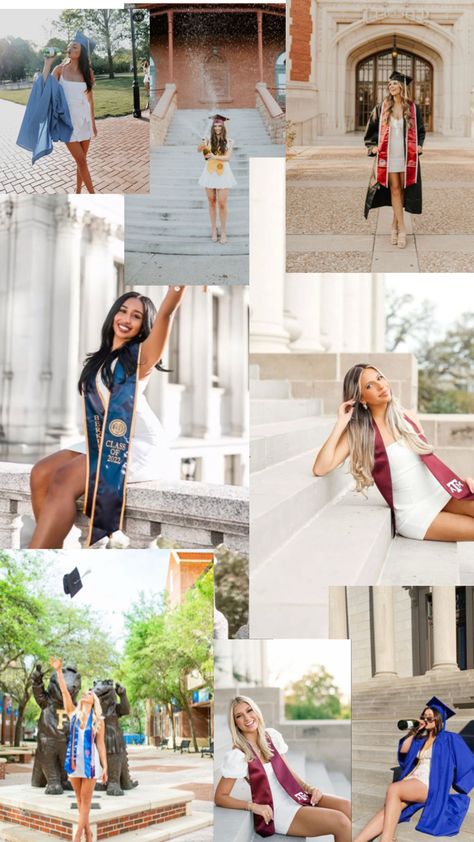 Senior Graduation Picture Ideas, Collage Graduation Pictures, Senior Graduation Pictures, Grad Pic, Graduation Photography Poses, Grad Ideas, Graduation Photography, Senior Graduation, Graduation Photoshoot