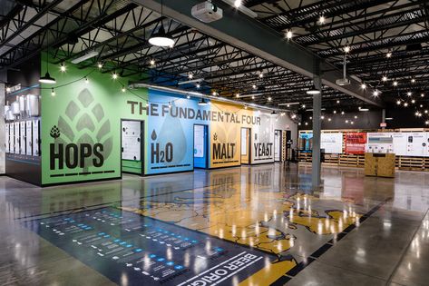 Beer Museum, Commercial Gym Design, Beer Factory, Brewery Design, Beer Soap, Beer Fridge, Sour Beer, Beer Store, Beer Theme