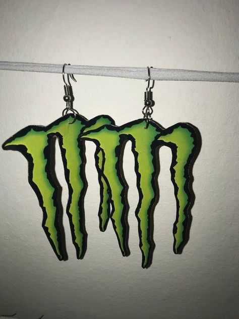 Monster Cans Diy, Monster Room, Monster Energy Girls, Monster Pictures, Monster Crafts, Monster Energy Drink, Indie Jewelry, Dope Jewelry, Can Can