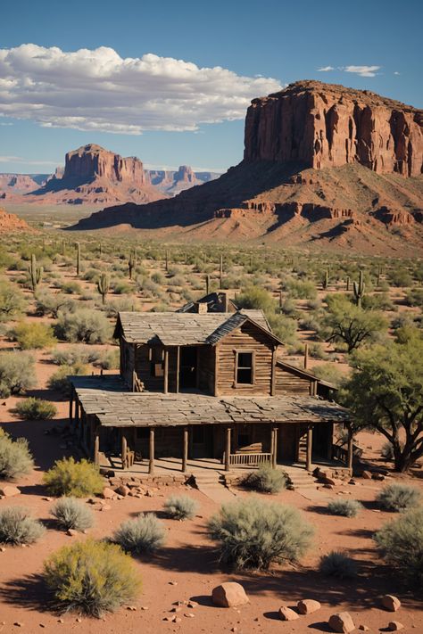 Step Back in Time: Explore These Historical Landmarks in Arizona! Rodeo Art, Arizona History, Western Artwork, Into The West, Desert Dream, Desert Landscapes, Acrylic Painting Ideas, Usa States, Arizona Travel