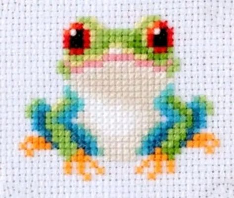 Tree Frog Cross Stitch Pattern, Cross Stitch Pixel Patterns, Cross Stitch Frog Pattern, Frog Pixel Art, Cross Stitch Art Pattern, Frog Cross Stitch Pattern, Frog Cross Stitch, Art Cross Stitch Patterns, Small Patterns