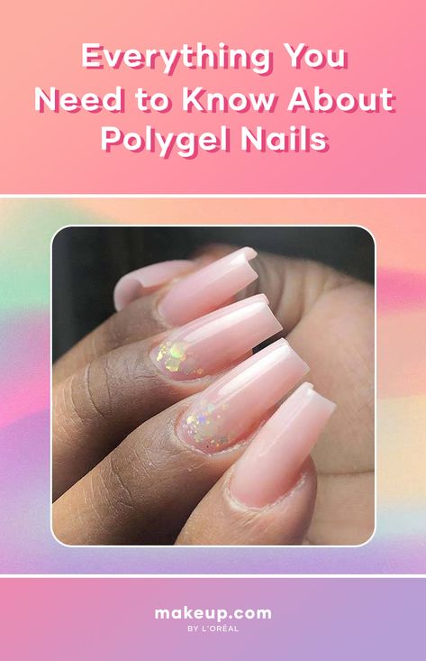 For a gorgeous, chip-free manicure and longer, stronger nails, polygel nails need to be your go to! This artificial nail enhancement blends the best of acrylic and gel nails for a mani that's both long-lasting and lightweight. Here's what you need to know about polygel nails courtesy of a celebrity manicurist, including DIY tips, how to remove them, and the right way to care for them. #nails #manicure #polygel #polygelnails #beautytips #nailinspo Poly Gel Diy, Remove Polygel Nails At Home, How To Remove Polygel Nails At Home, How To Polygel Nails, Nail Designs Polygel, How To Remove Polygel Nails, How To Do Poly Gel Nails At Home, How To Apply Polygel Nails, Polygel Tips And Tricks