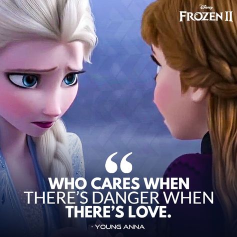 Anna Quotes Frozen, Anna Frozen Quotes, Frozen Sister Quotes, Elsa Quotes, Anna Aesthetic, Frozen Quotes, Arendelle Frozen, Disney Love Quotes, Selfless Service