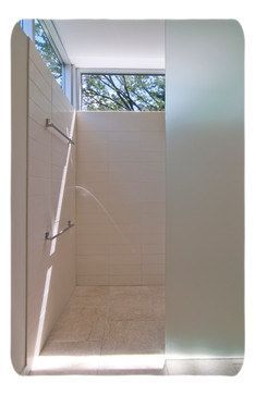 Bathroom Decor. Make Window Design Architecture, Half Bathroom Remodel, Mold In Bathroom, Ship Lap, Remodel Diy, Walk In Shower Designs, Window In Shower, Bathroom Shower Walls, Narrow Bathroom