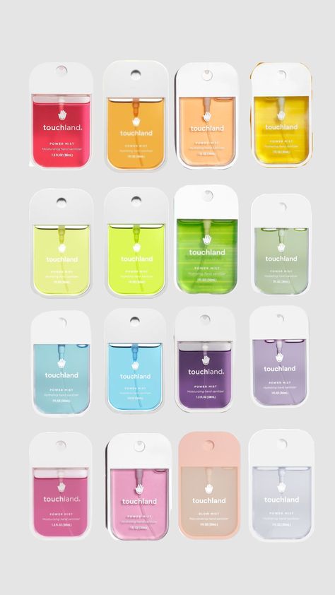 touchland hand sanitizers! #beauty #preppy #aesthetic #vibes #fyp #cute #colorful #touchlandhandsanitizer #touchland #handsanitizer Best Hand Sanitizer, School Emergency Kit, Kids Skin Care, Girly Christmas Gifts, Preppy Makeup, Preppy Skincare, Sephora Skin Care, Hand Sanitizers, Perfect Skin Care Routine