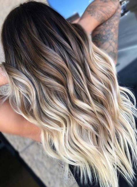 37 Balayage Hairstyles: Inspiration Guide and Trends in 2019 Bombshell Balayage, Sterling Archer, Mom Hair, Highlighted Hair, Brown Ombre Hair, Ombre Hair Blonde, Ombré Hair, Hair Color Techniques, Brown Blonde Hair