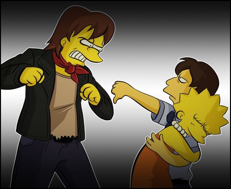 Nelson, Lisa, Michael by Matsuri1128 on DeviantArt Lisa X Nelson Simpsons, Lisa And Nelson, Lisa X Nelson, Nelson Simpsons, Lisa The Simpsons, Simpsons Aesthetic, Lisa Nelson, Nelson Muntz, Michael X