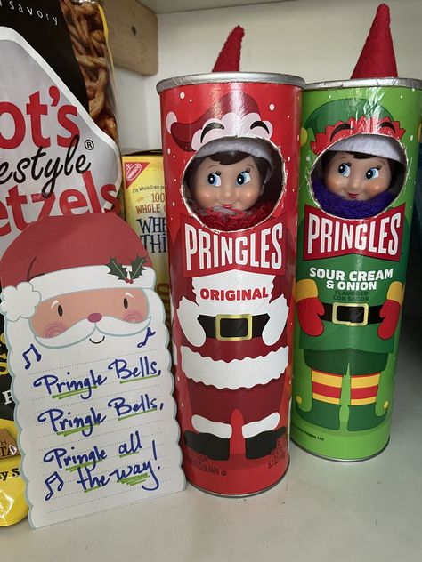 Elf On Shelf Flour Angel, Awesome Elf On The Shelf Ideas, Gum Drops, All The Way, The Elf, Christmas Decor Diy, Elf On The Shelf, Sour Cream, Holiday Fun