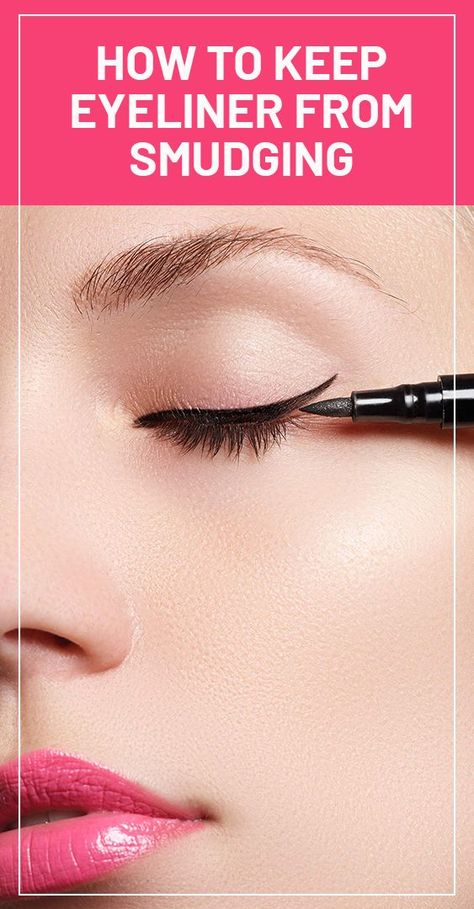 Let’s find out how to prevent smudging and make your eyes sparkle. How To Smudge Eyeliner, How To Make Your Eyeliner Not Smudge, How To Prevent Eyeliner From Smudging, Smudging Eyeliner, Makeup Basics, Smudged Eyeliner, Smudge Proof Eyeliner, Makeup You Need, Helpful Hacks