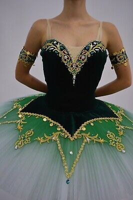 Impulse Aesthetic, Esmeralda Tutu, Esmeralda Costume, Ballet Costumes Tutus, Doll Tutu, Ballet Dancewear, Costume Green, Ballet Wear, Green Tutu