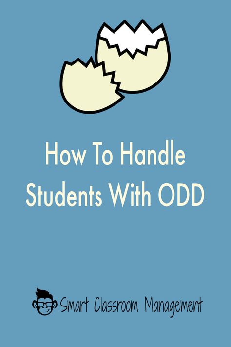 How To Handle Students With ODD - Smart Classroom Management Odd Classroom Strategies, Oppositional Defiant Disorder Strategies, Discipline Ideas, Smart Classroom, Intervention Classroom, Classroom Management Elementary, Oppositional Defiant Disorder, School Social Worker, Classroom Strategies