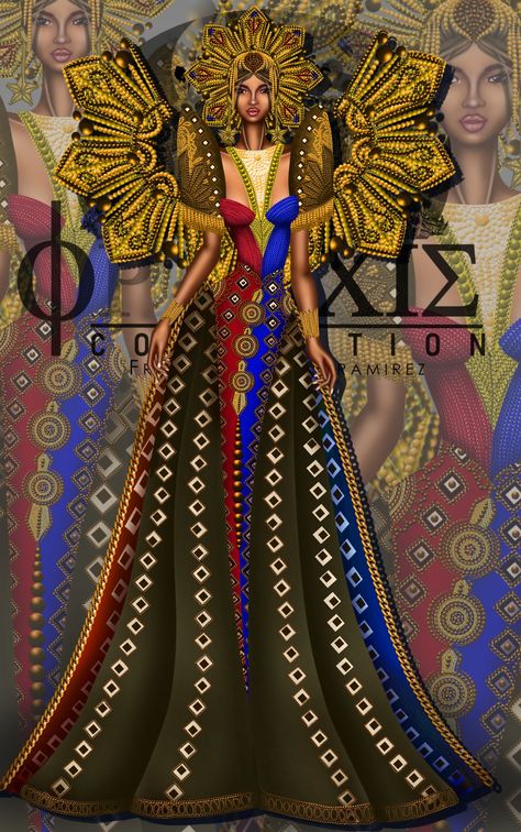 Dress Illustration Design, Philippines Dress, Drag Costume, Modern Filipiniana Dress, Egyptian Wedding, Philippines Fashion, Egyptian Fashion, Filipiniana Dress, Dress Illustration