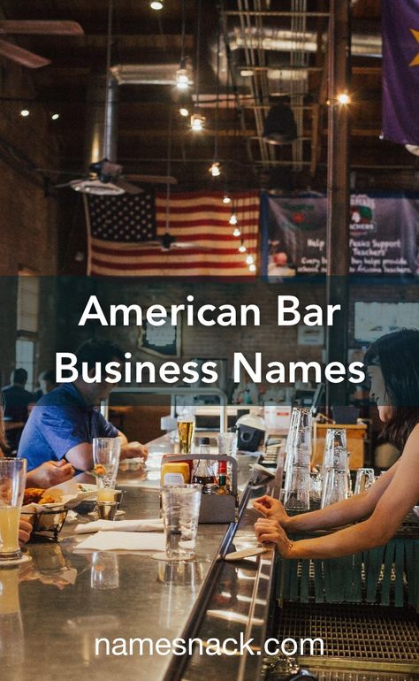 Bar Names Ideas Signs, Bar Names Ideas, Bar Americano, Bar Names, Cool Name, Bar Business, American Bar, Family Bar, Free Logos